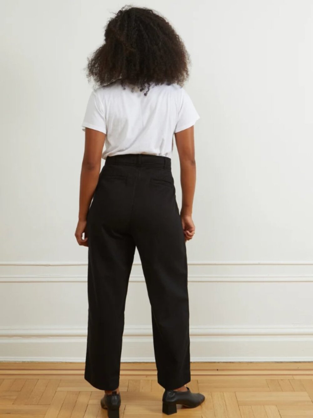 Pleated Tapered Trousers - Picture 2 of 5